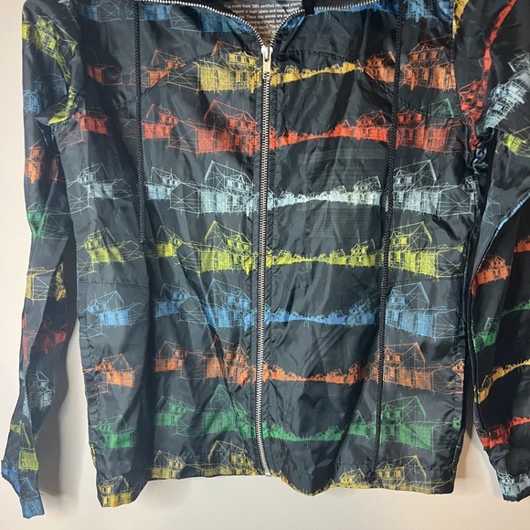 RARE Radiohead In Rainbows Windbreaker Jacket Official Waste Merch - Picture 3 of 8